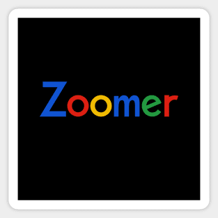 Cool Proud Zoomer Gen Z Slogan Sticker